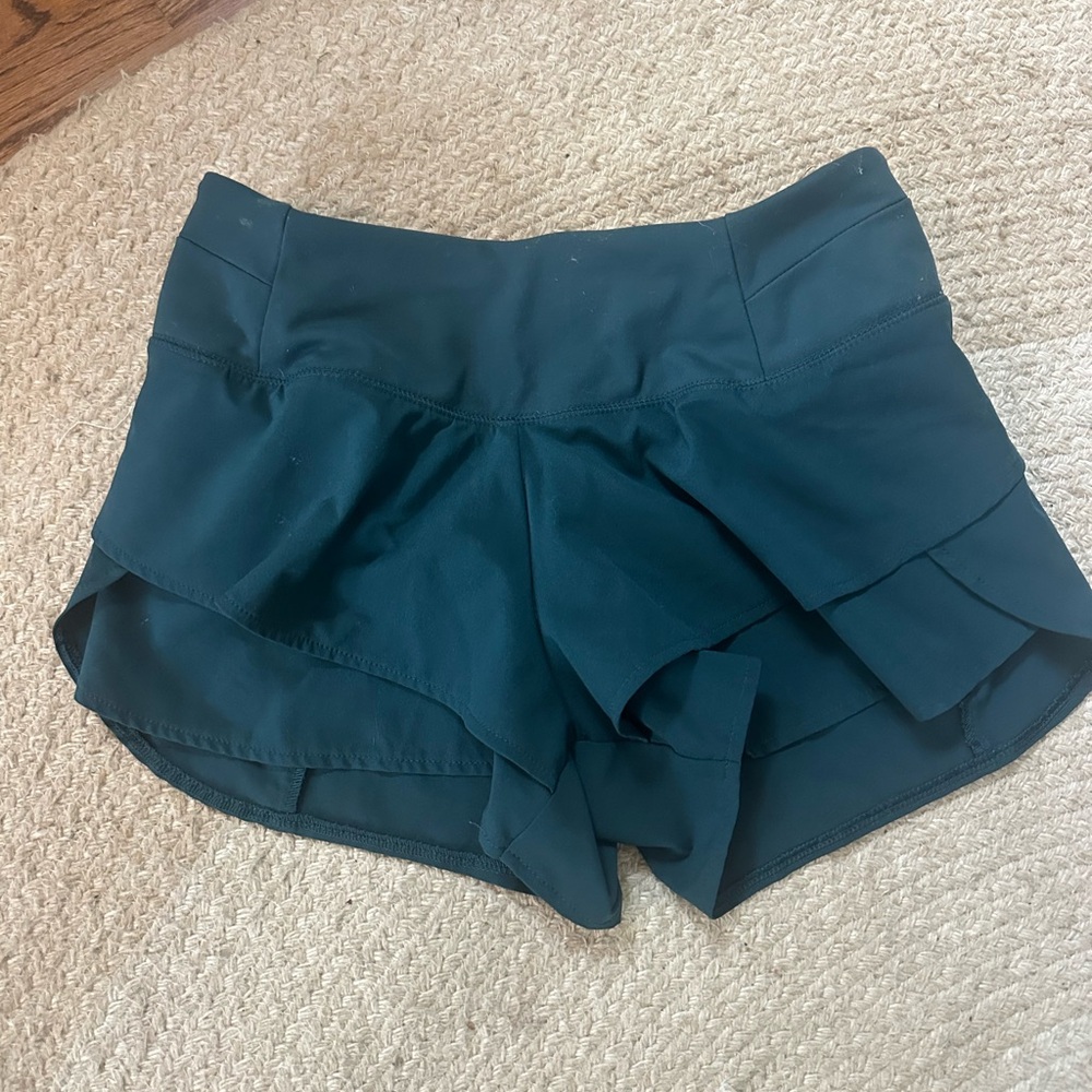 CALIA by Carrie Underwood Black Ruffle Athletic Shorts